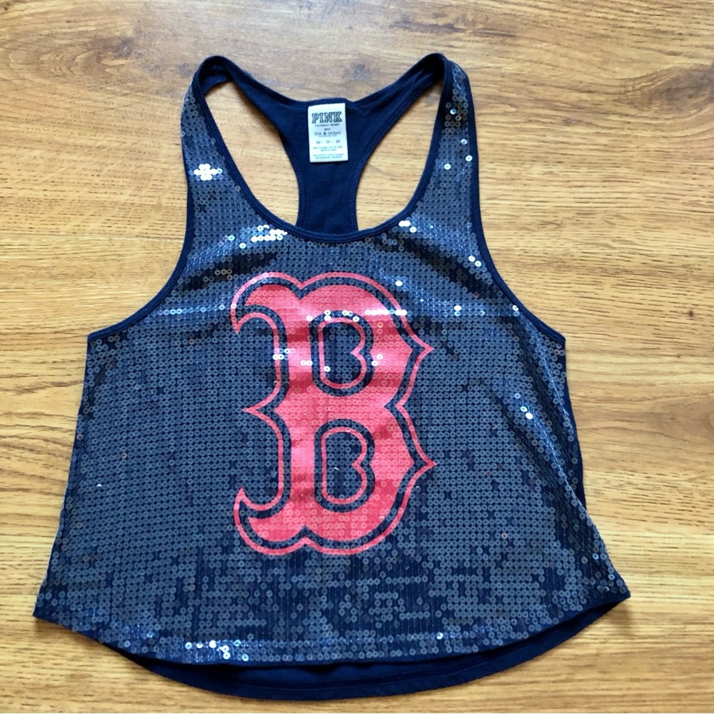 Boston Red Sox Sequin Tank